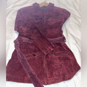 Helium genuine leather jacket